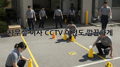 사무실 이사? CCTV 이전도 깔끔하게!